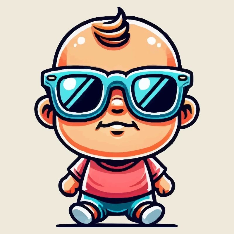 Bébé Bande Dessinée Garçon