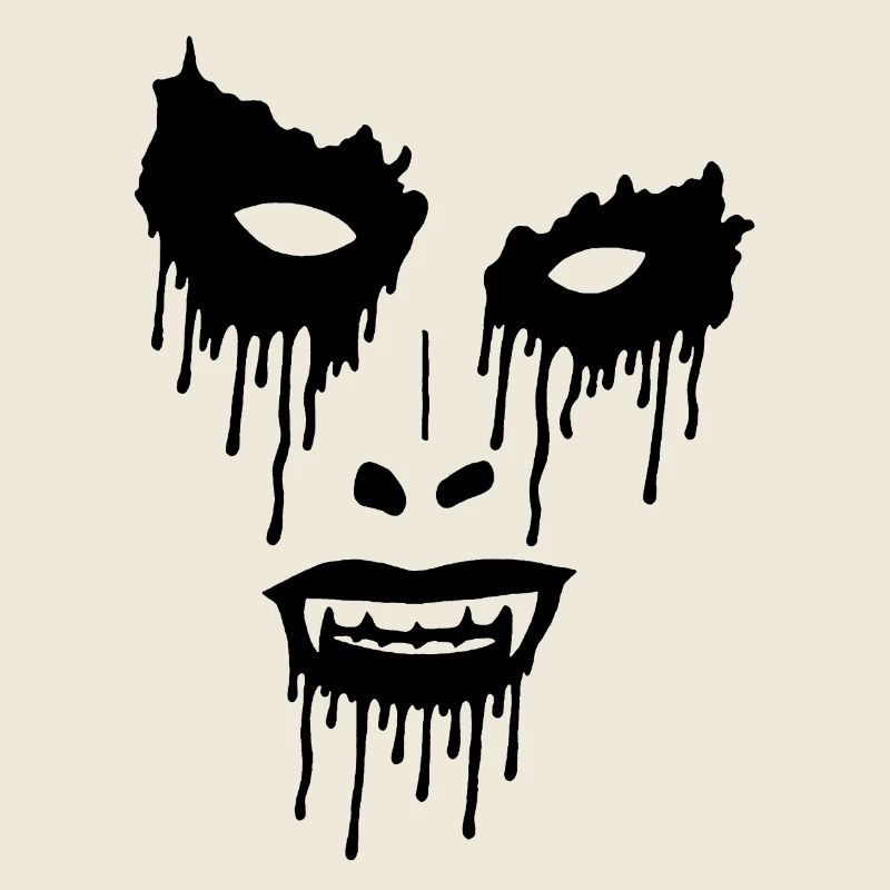 Le visage noir du mal