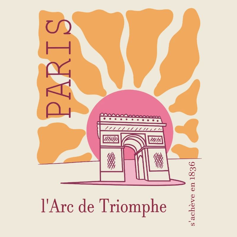 Frankreich arc de triomphe