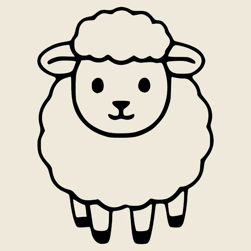 Schaf Schäfchen Lamm