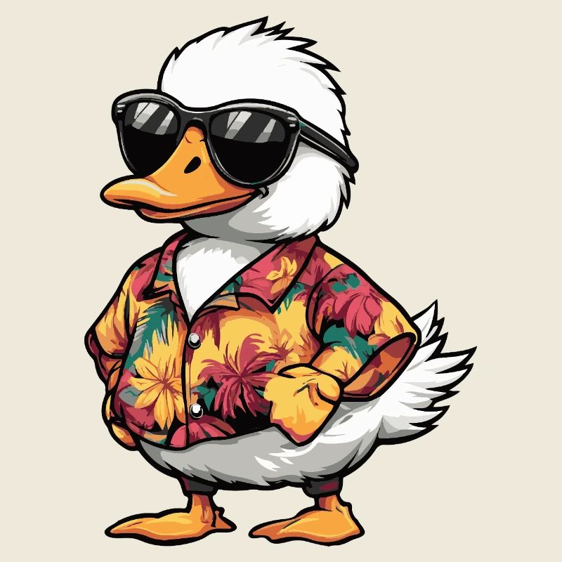 Goose Comic Holiday