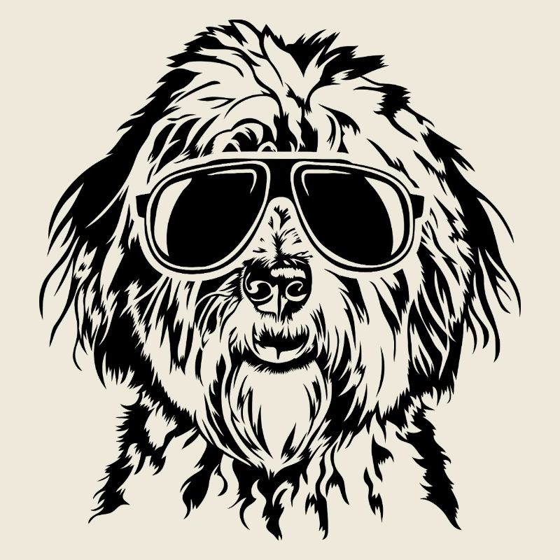 Bobtail cool Hund Hunde Portrait Wilsigns
