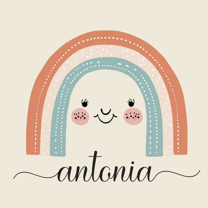 Antonia! Regenbogen, personalisierbar