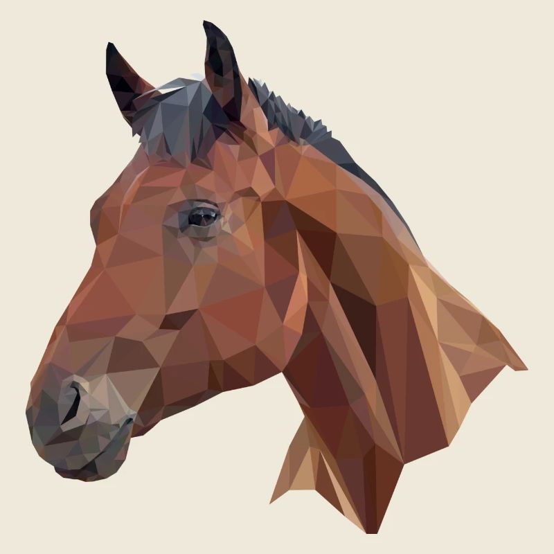 Pferd Poly