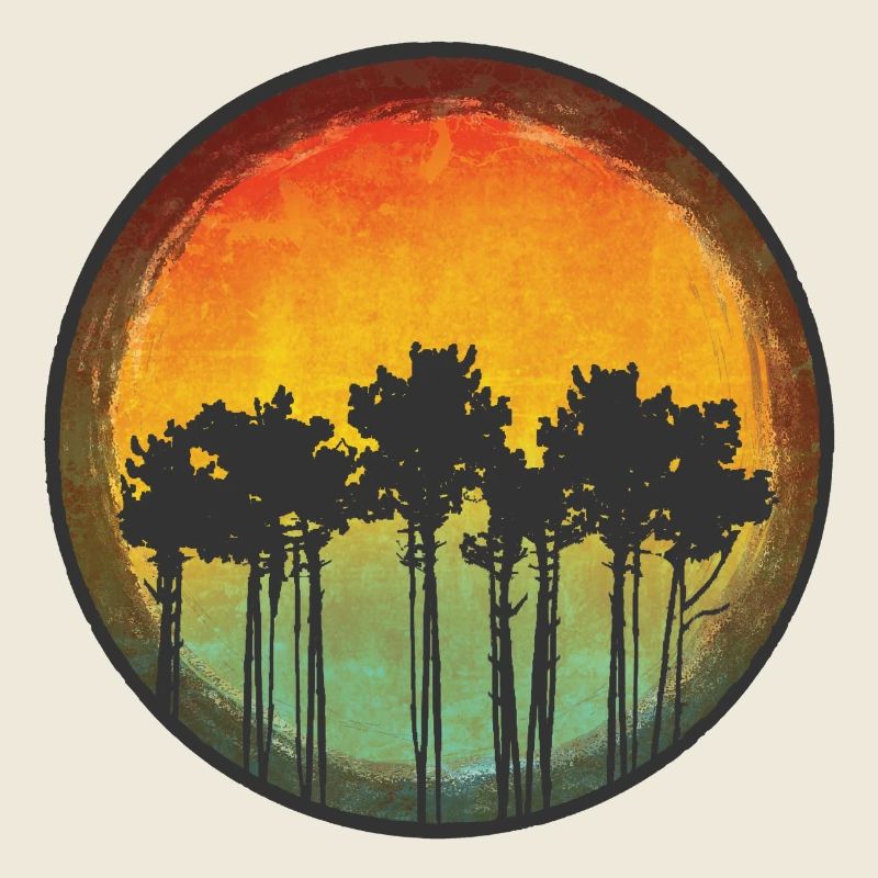 Pinien auf einer Düne