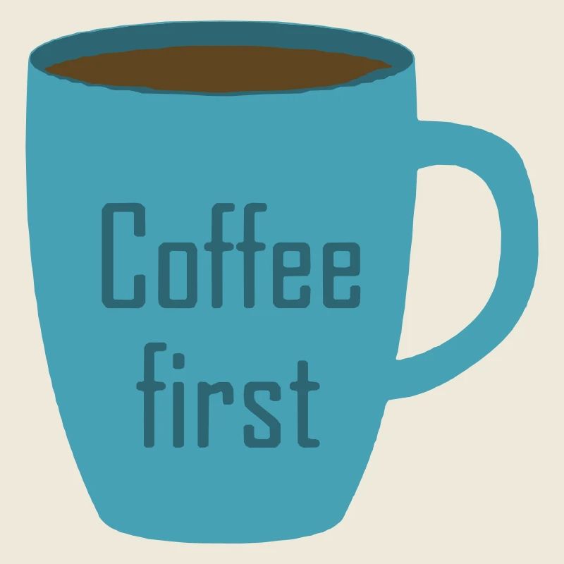 Coffee first