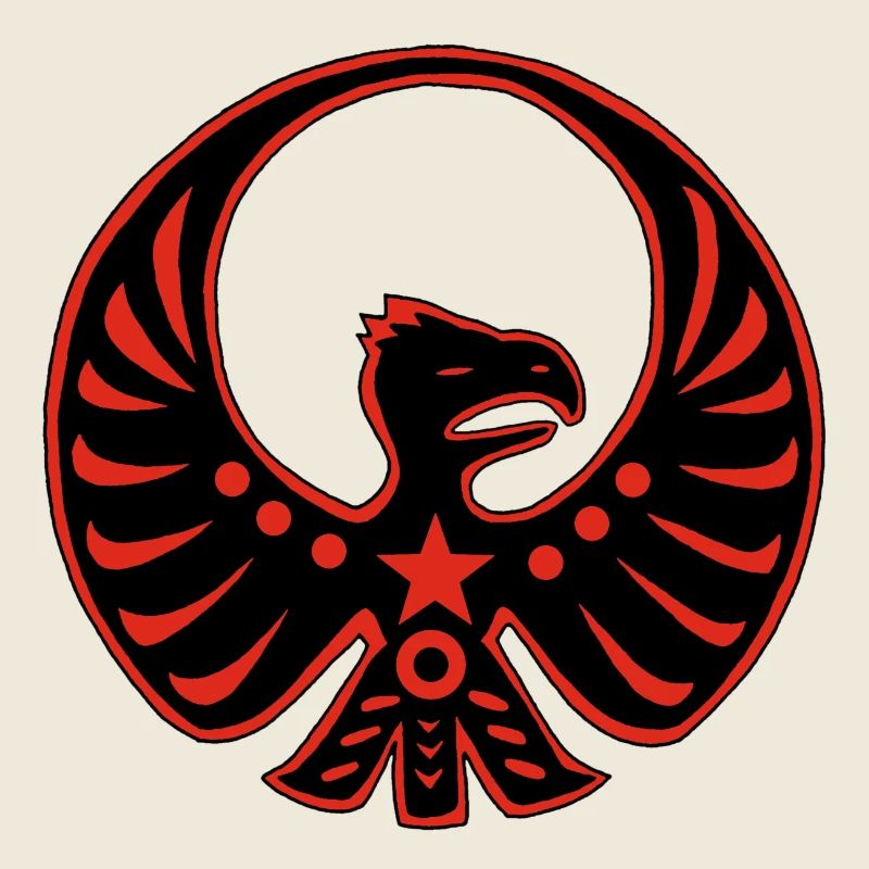 Aigle totem de protection