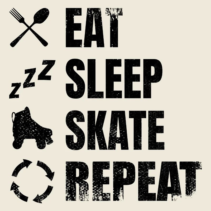 Roller skating routine