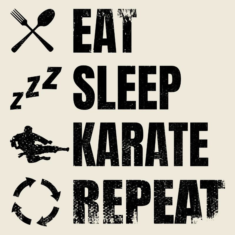 Routine de karatéka