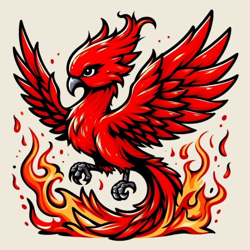 Phénix rouge