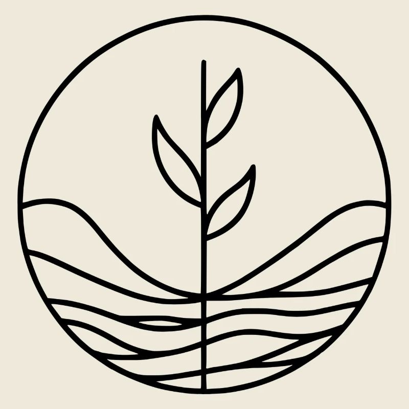 Design végétal minimaliste