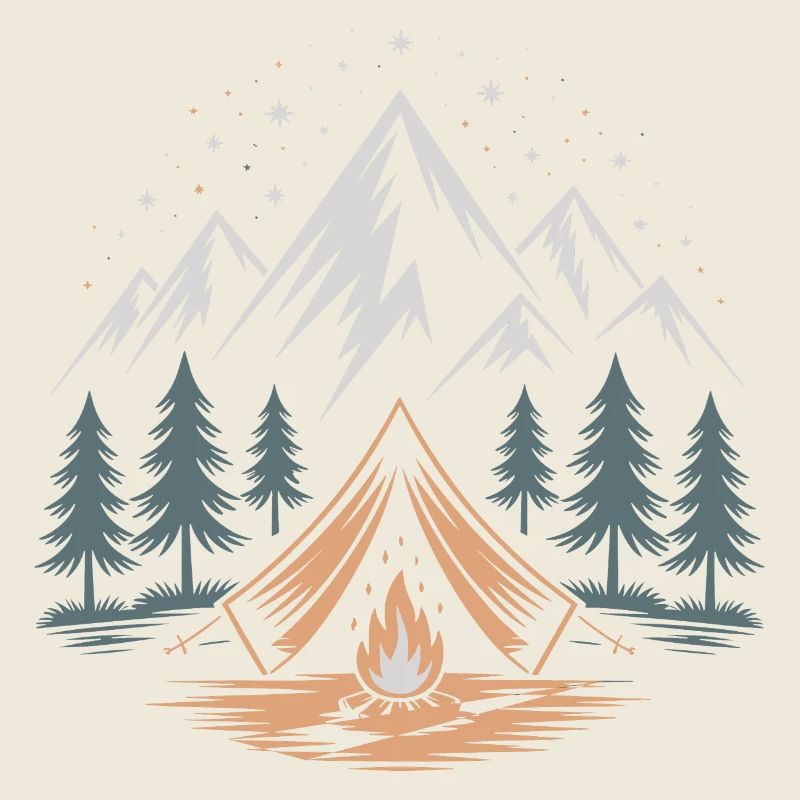 Bergabenteuer mit Lagerfeuer