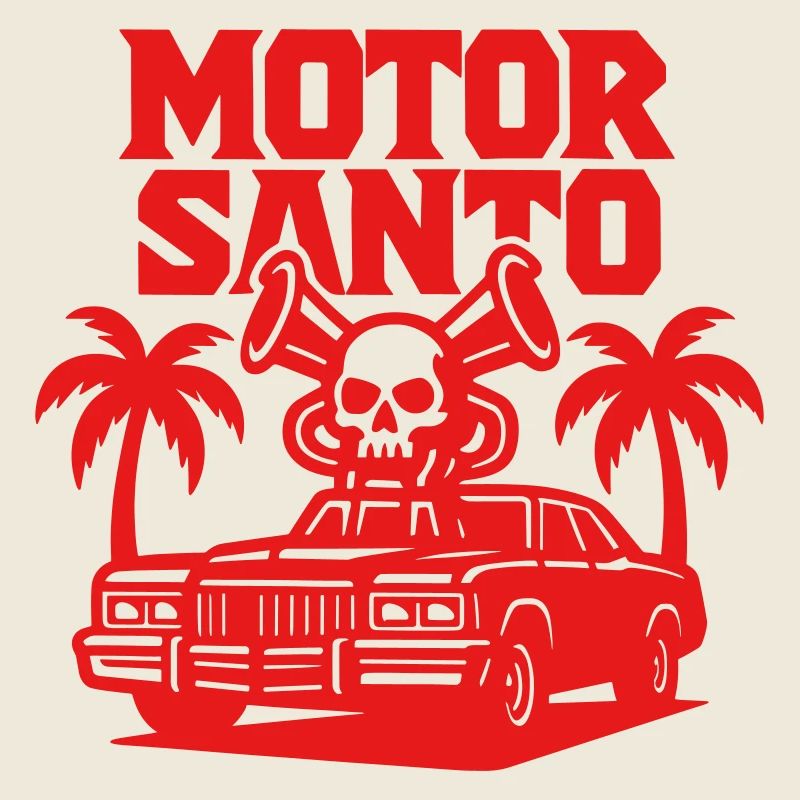 Motorsanto Skull Design