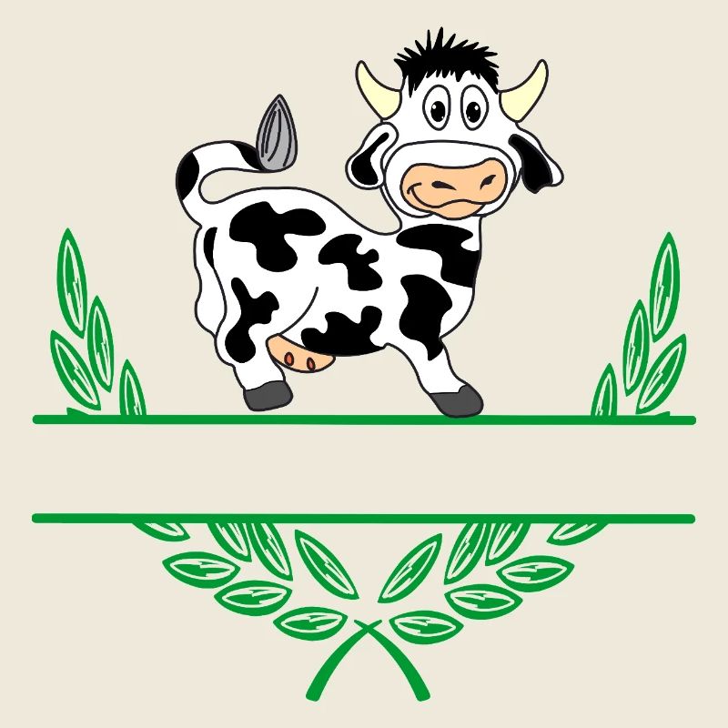 Couronne de laurier vache avec espace de noms