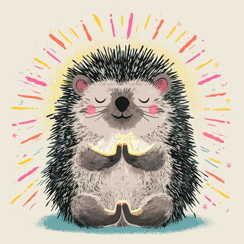 Zen Igel Meditations Igel