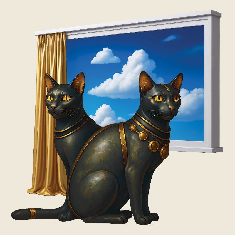 EGYPTIAN CATS  - animals
