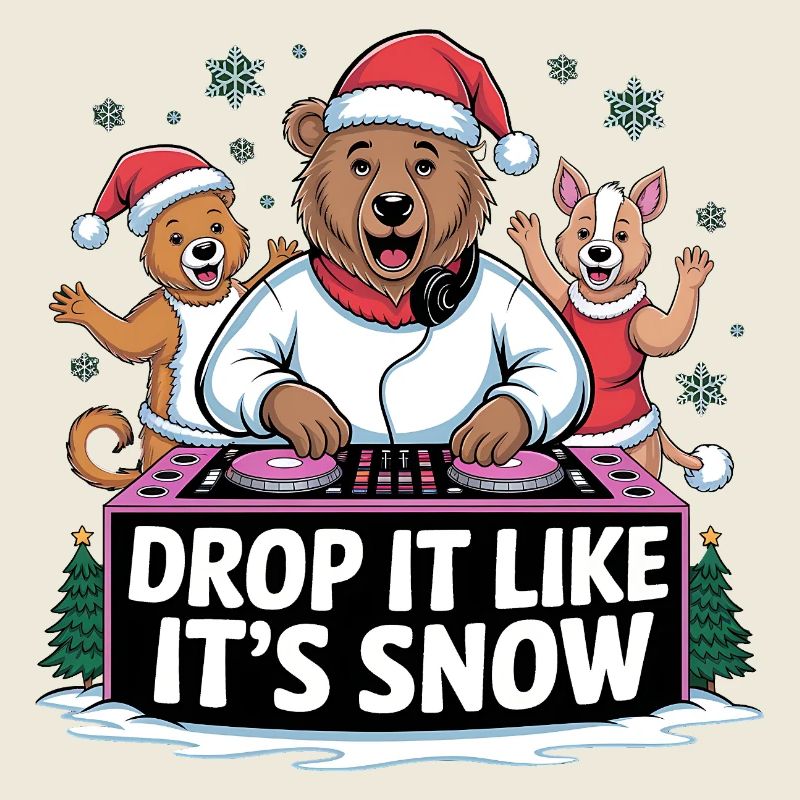 DJ Bears Christmas Party