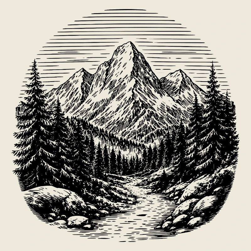 Path through the forest