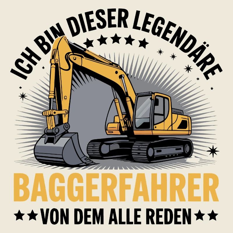 Baggerfahrer Bagger
