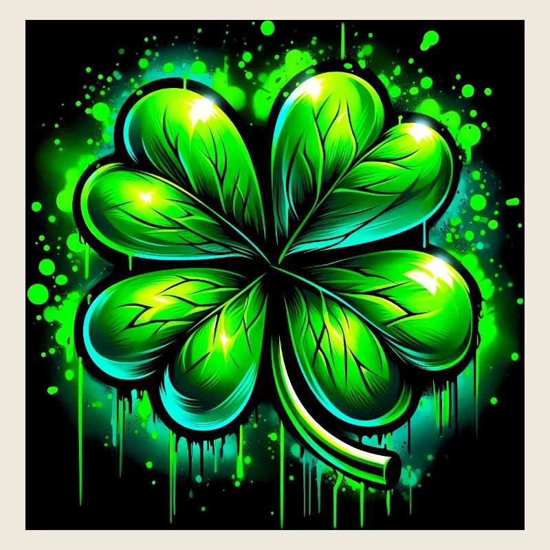 Vierblättriges Kleeblatt