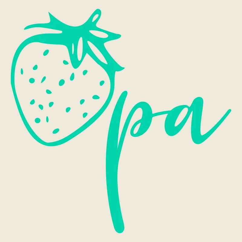 Gärtner Opa Erdbeeren