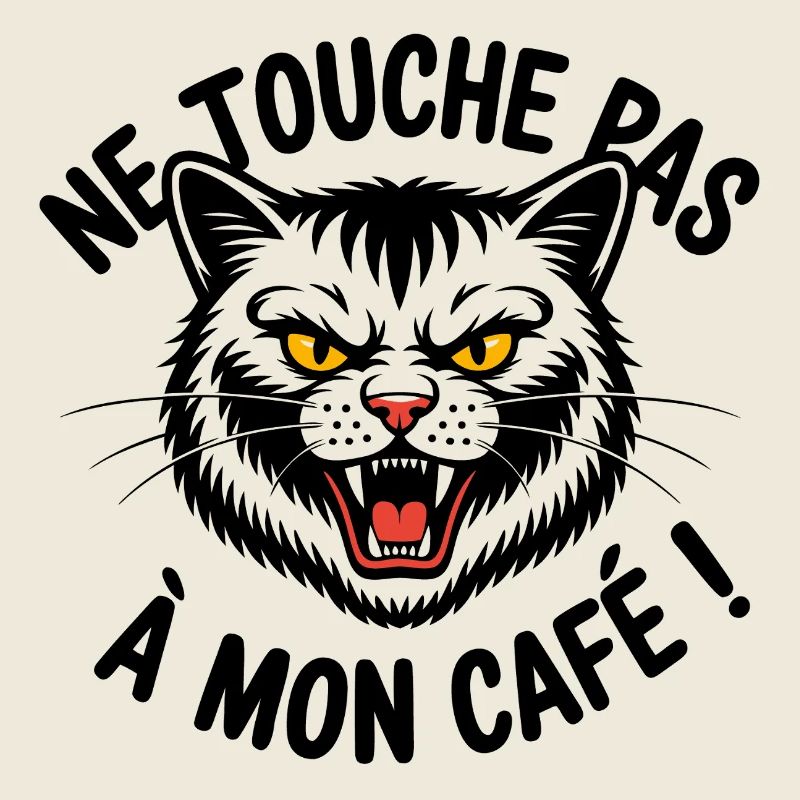 Ne touche pas à mon café !