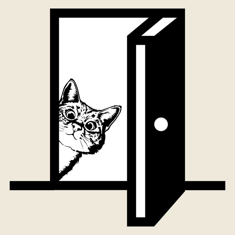 Funny Animals Cat Graphic