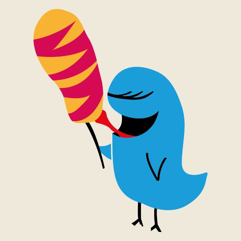 Monstre mignon barbe à papa