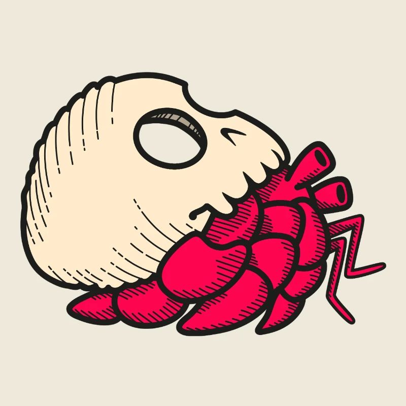 Hermit Skull