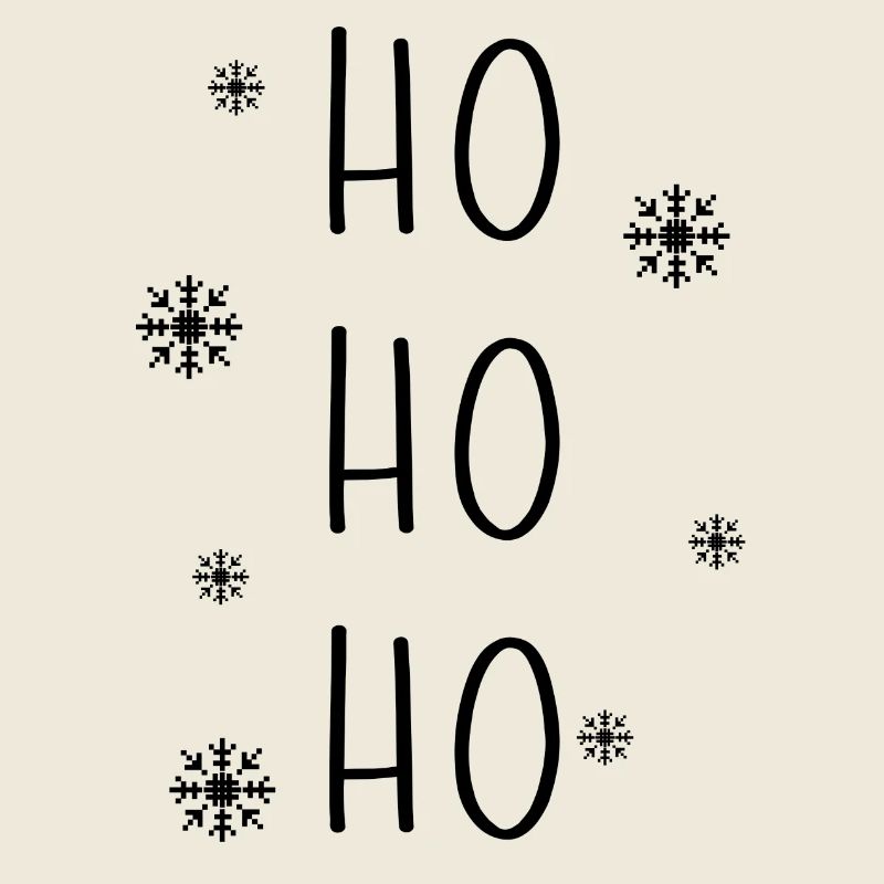 HoHoHo lustiger Weihnachtsmann Festtags-Outfit