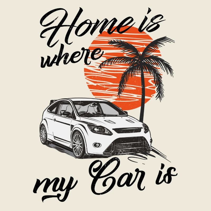 La maison est où ma voiture est mise au point RS MK2