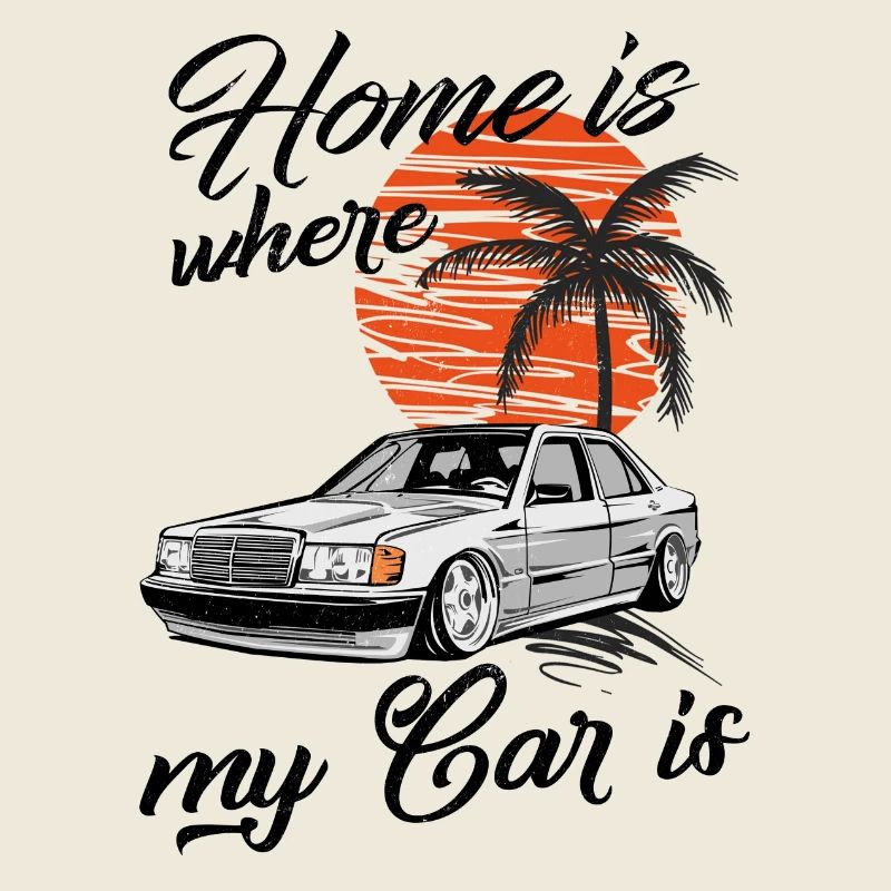 la maison est où ma voiture est W201 190E