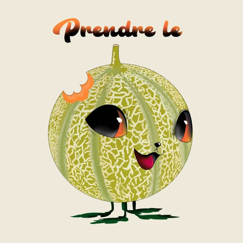 Dessin melon humour prendre le melon