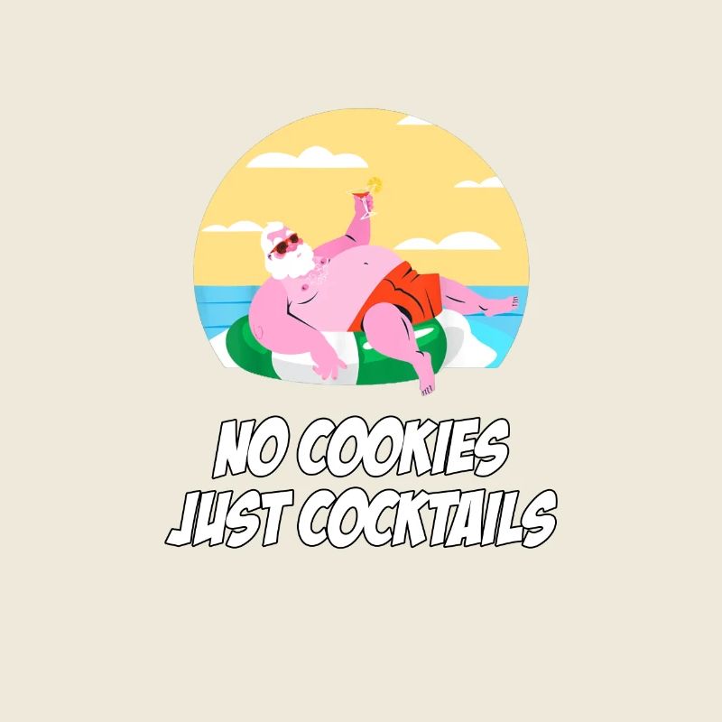 Beach Santa Cocktails