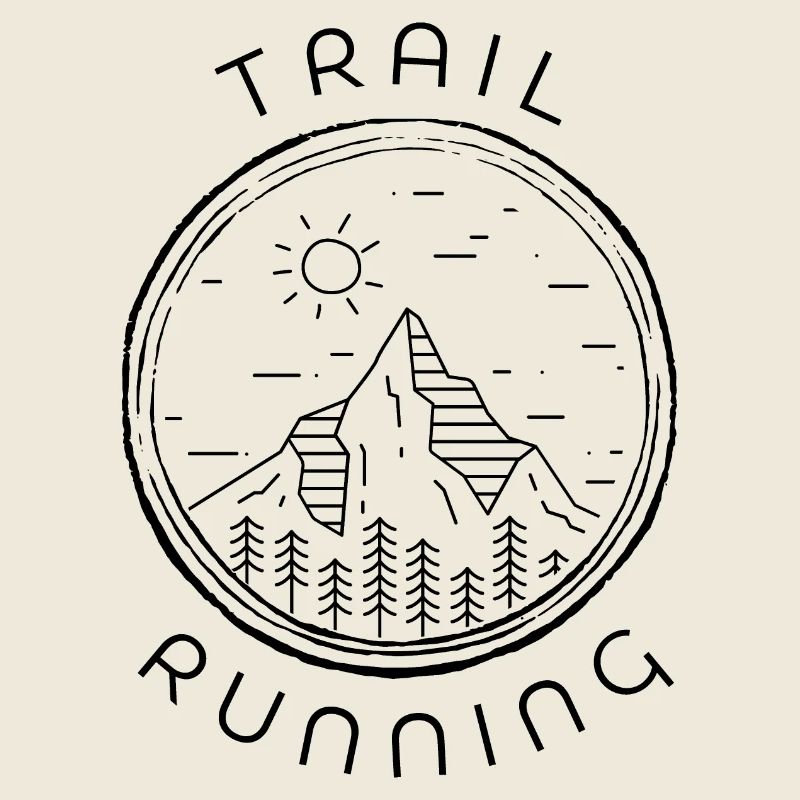 Trail Running Mountains Forest Sun
