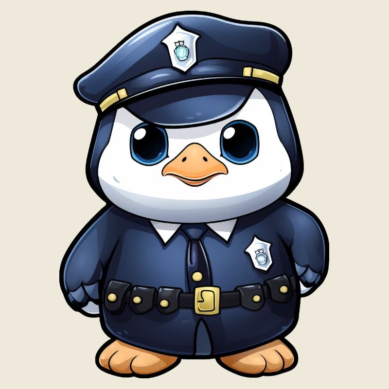 Police des pingouins