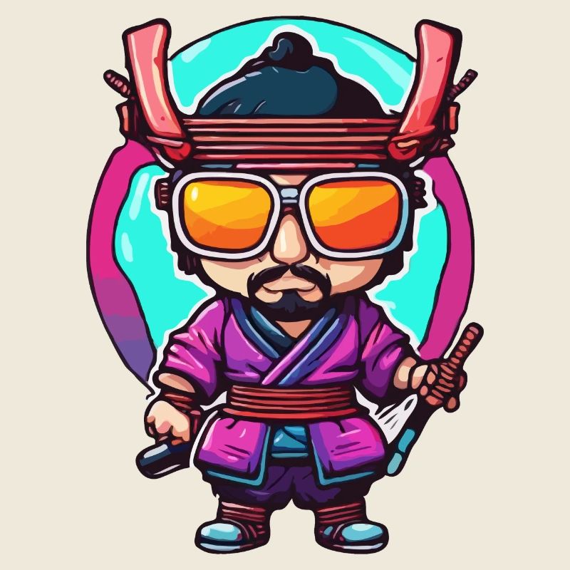 Samurai / Japanisch / Harakiri / Katana / Mann