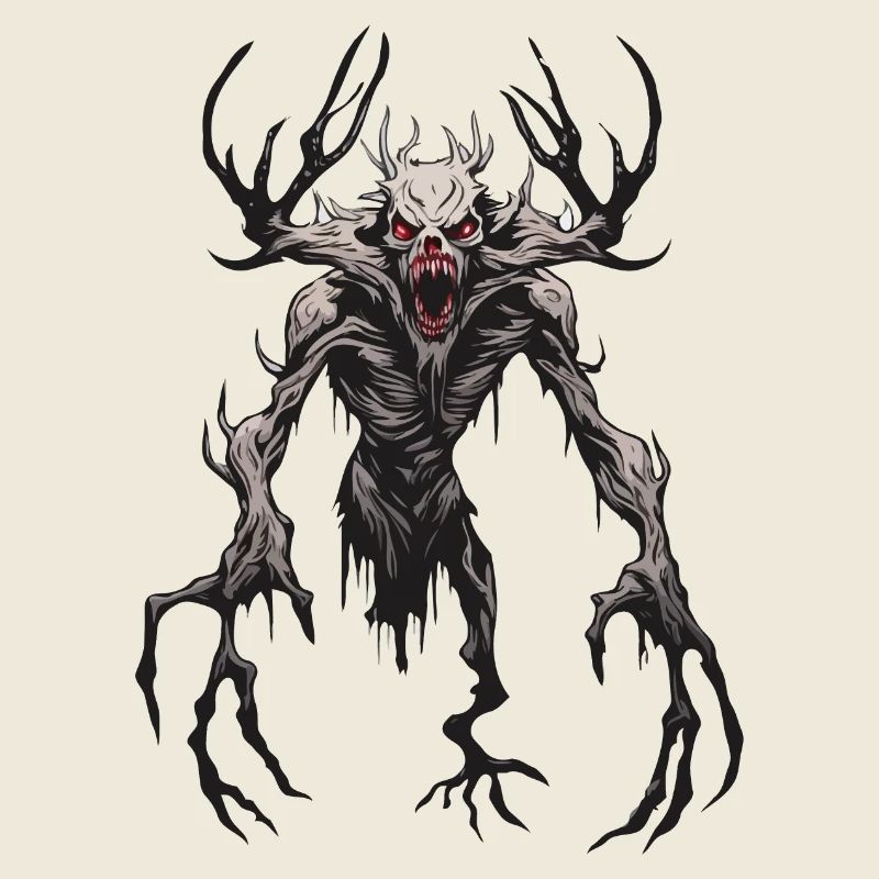 Wendigo / böser Geist / Besitzergreifend / Horror