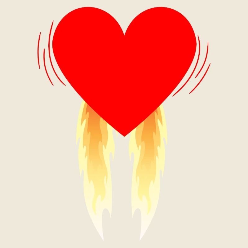 Red Heart Takeoff