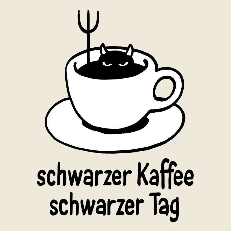 schwarzer Kaffee – schwarzer Tag