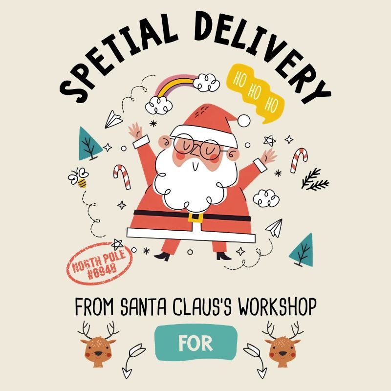 Weihnachten Kinder Anpassbare Geschenktüte