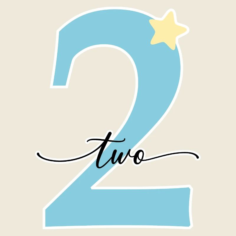 2e anniversaire deux ans