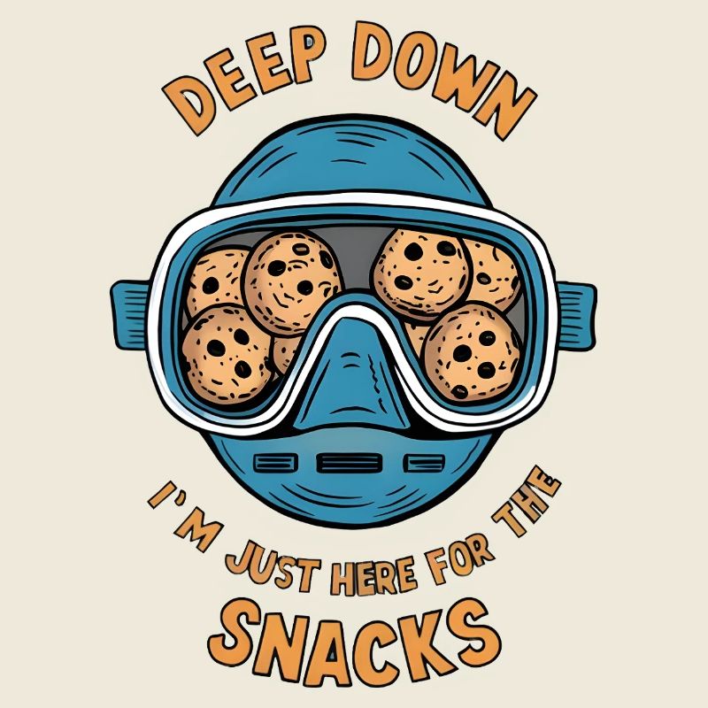 I Dive Deep for Snacks