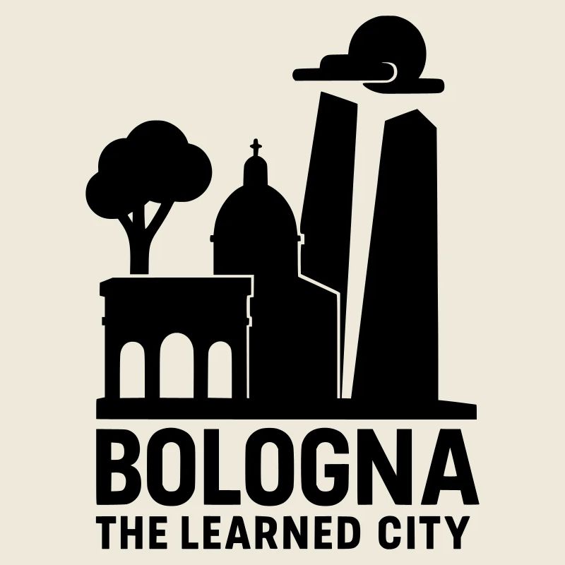 Bologna Italien Silhouette