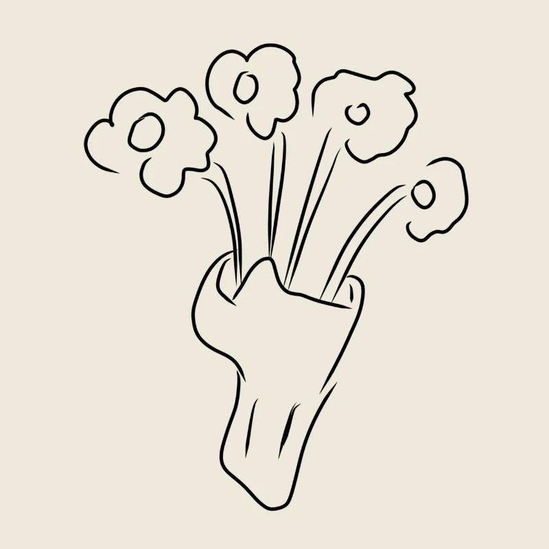 Flower Symbol Bouquet