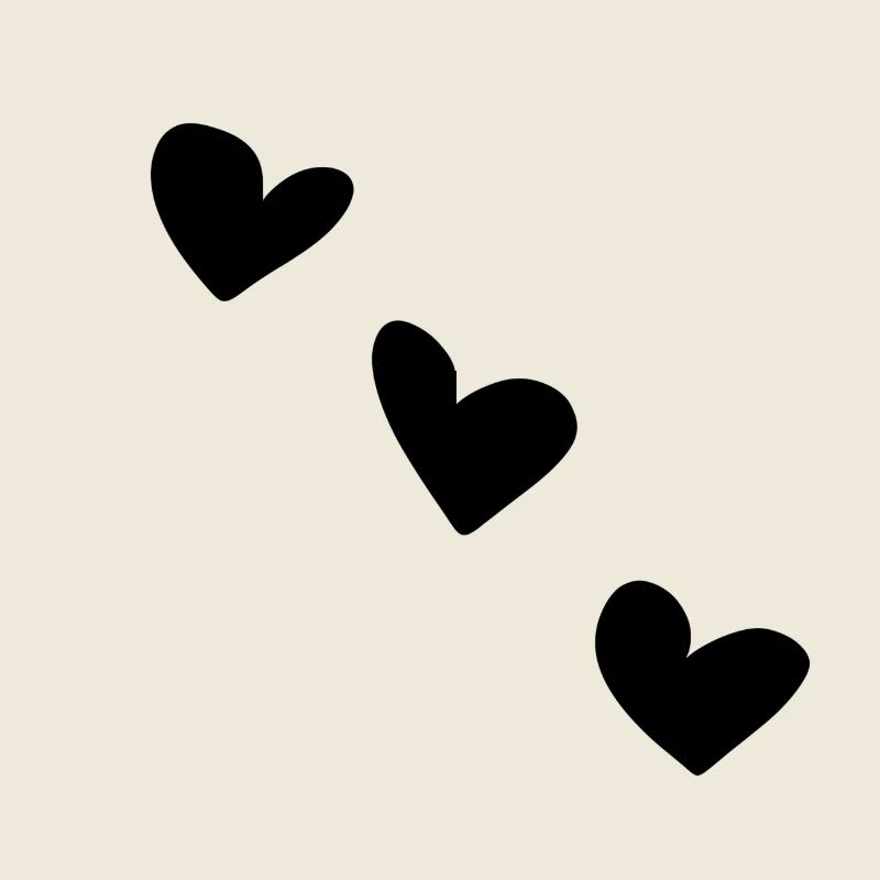 Herz Herzen drei Liebe