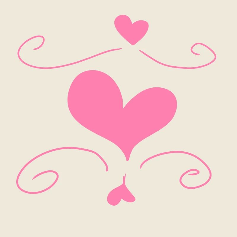 Herz Liebe Symbol form