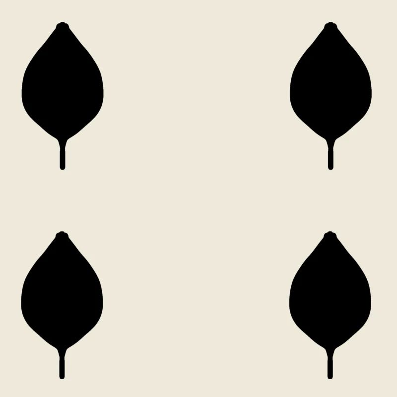 vier Blätter blatt natur muster