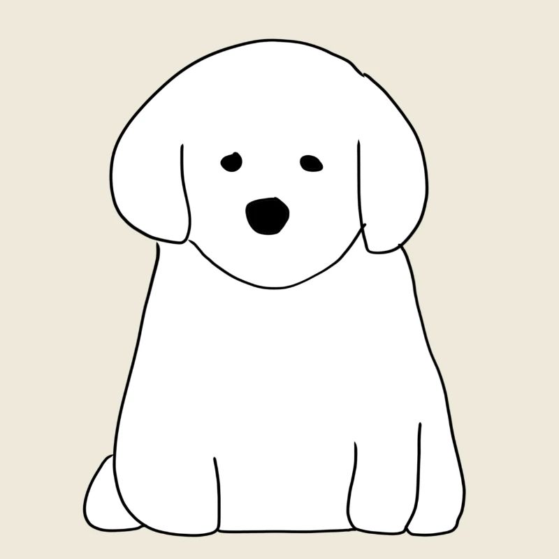 Hund Haustier tier symbol form