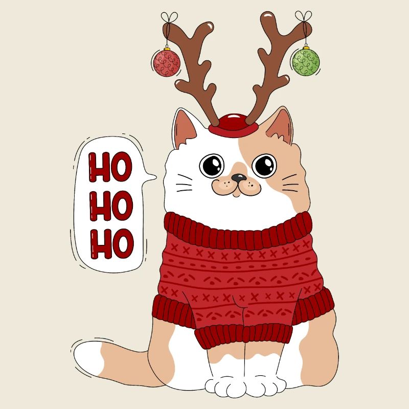 Chat et Noël